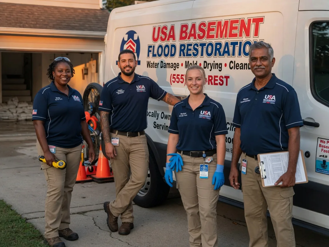 Basement Flood Cleanup company in Tebbetts, MO