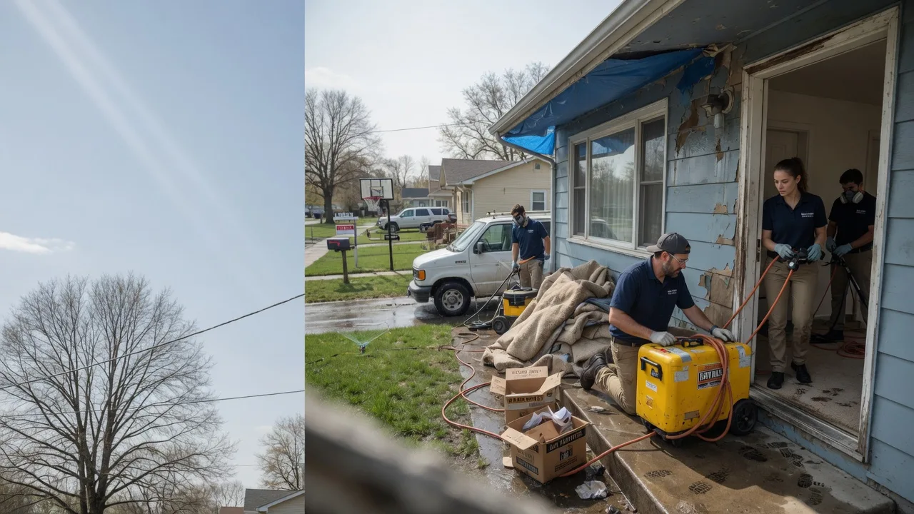 Basement Flood Cleanup in Tebbetts, MO near me